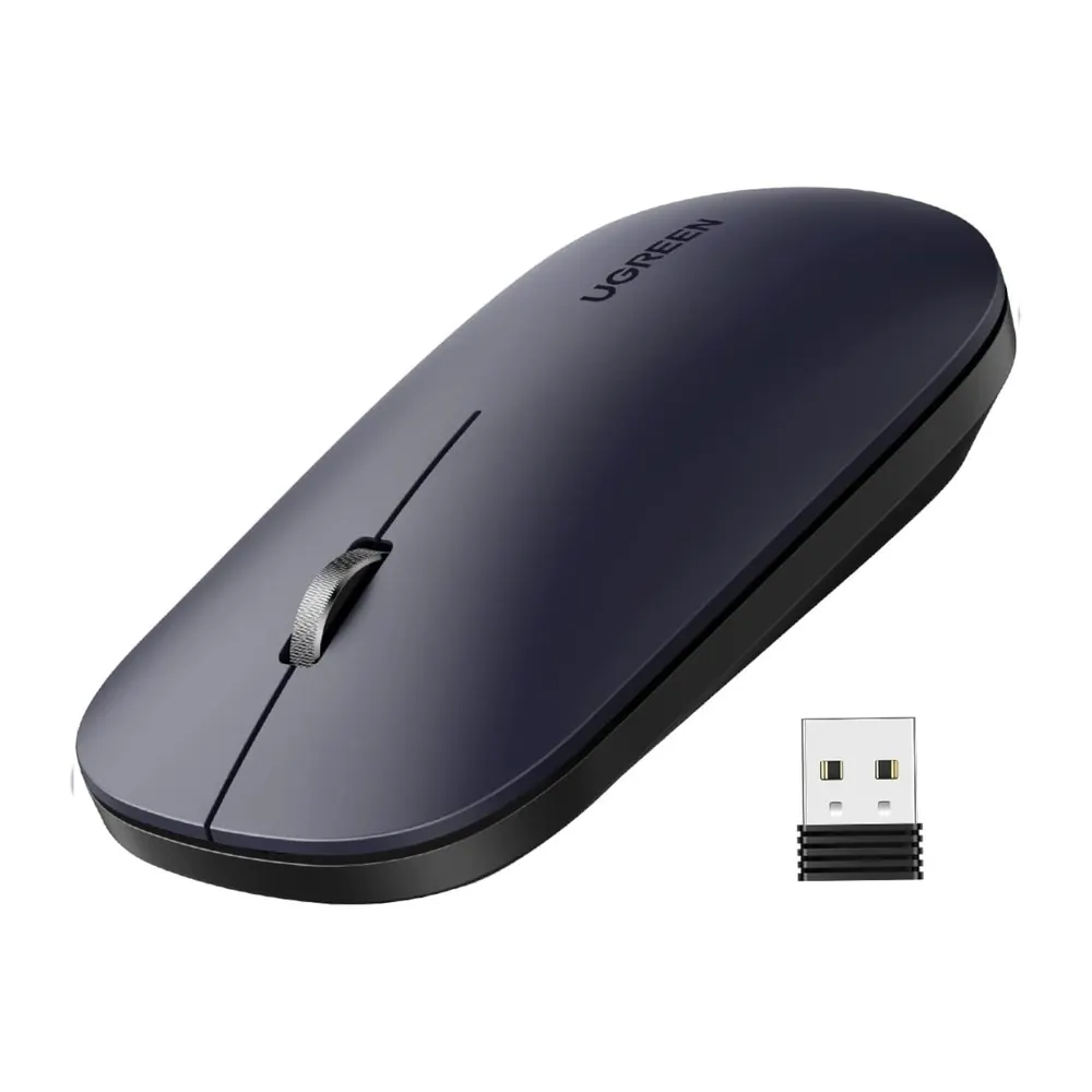 UGREEN Portable 2.4GHz Wireless Mouse – Black