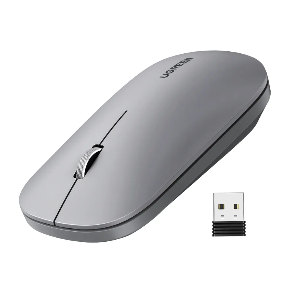 UGREEN Portable 2.4GHz Wireless Mouse – Grey