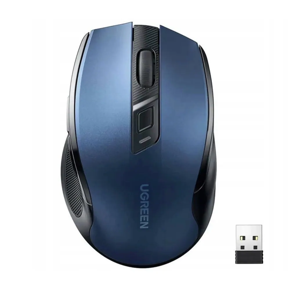 UGREEN MU006 2.4GHz Wireless Optical Mouse – Blue