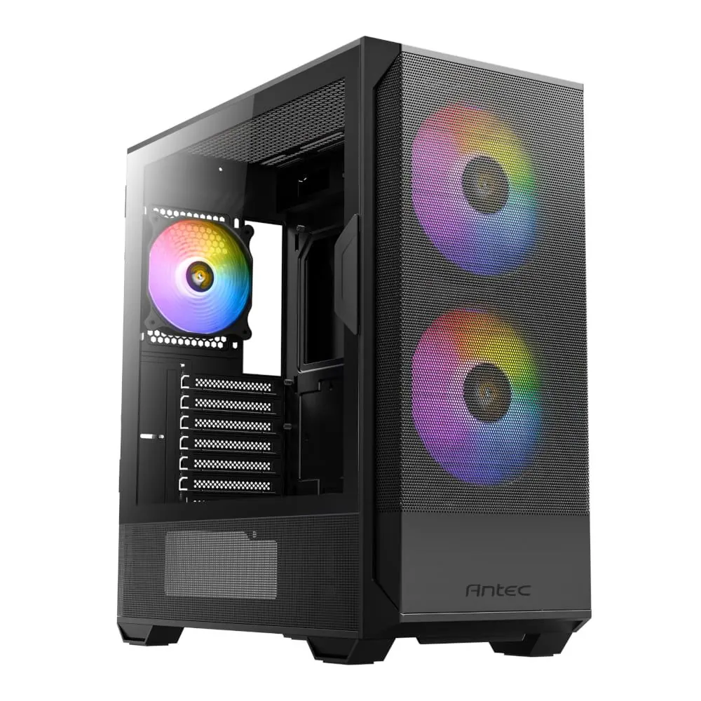 Antec ATX | Micro-ATX | ITX ARGB Mid-Tower Gaming Chassis - Black