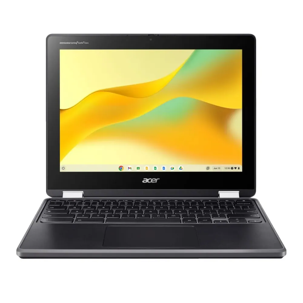 Acer Chromebook | R857TN-TCO-C8S0 | Intel N150 | 12.2" WUXGA IPS | LCD Touch/Pen Supportive | 8GB LPDDR5X | eMMC 64GB | WIFI6E+BT | FHD USB Camera | WFC with: USB 5M AF camera: 2592 x 1944 resolution | 65W TypeC | Active Stylus | 3 Years Carry in | Google Chrome Operating System