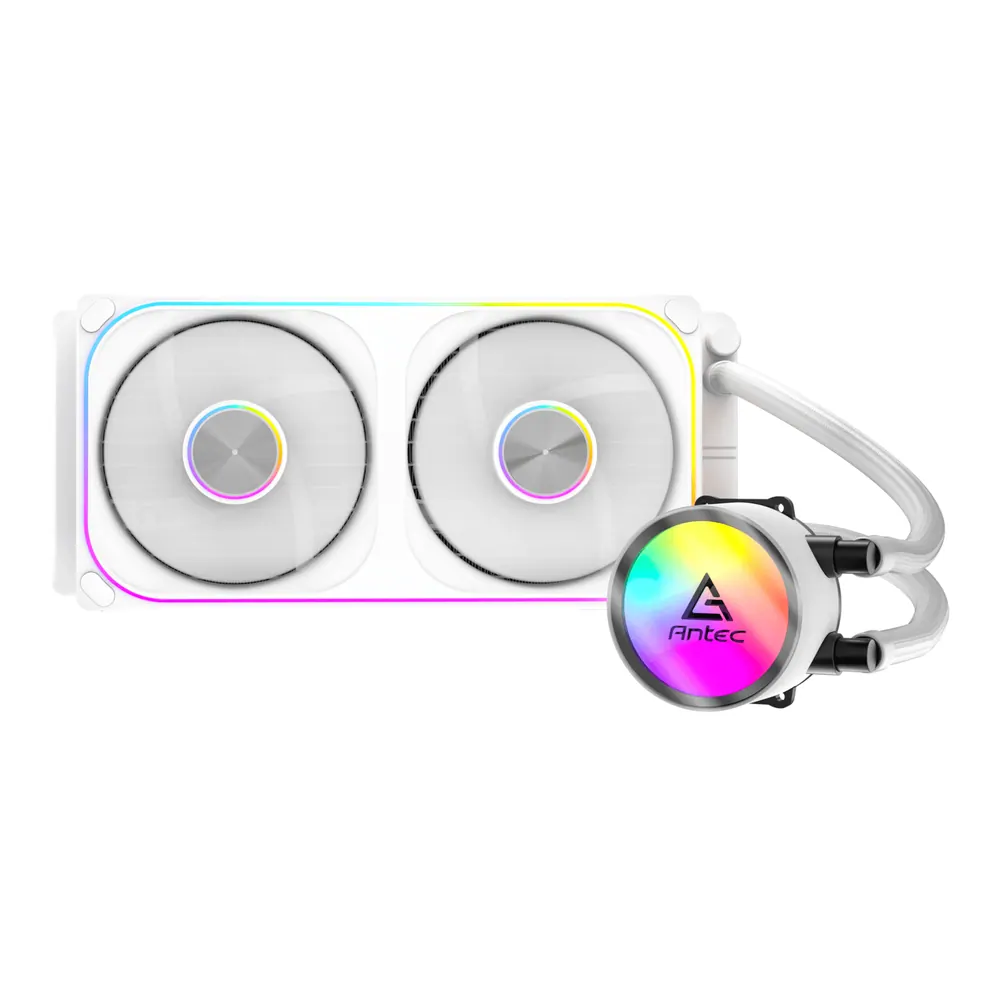 Antec Omni Matrix 240 ARGB CPU Liquid Cooler – White