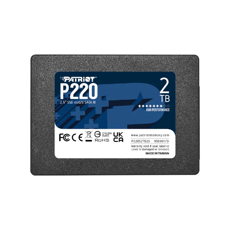 Patriot P220 2TB 2.5″ SSD