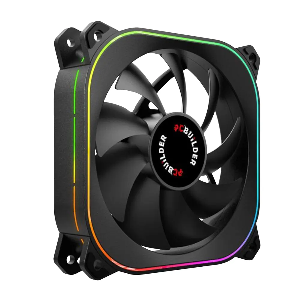PCBuilder TORNADO CHILL 120mm ARGB Fan – Black