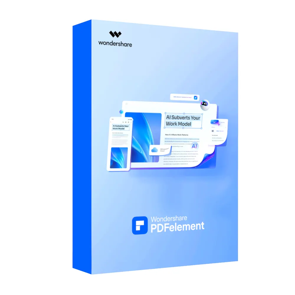 Wondershare PDFelement Professional AI Credits – 6000 uses (Semi-annual License)