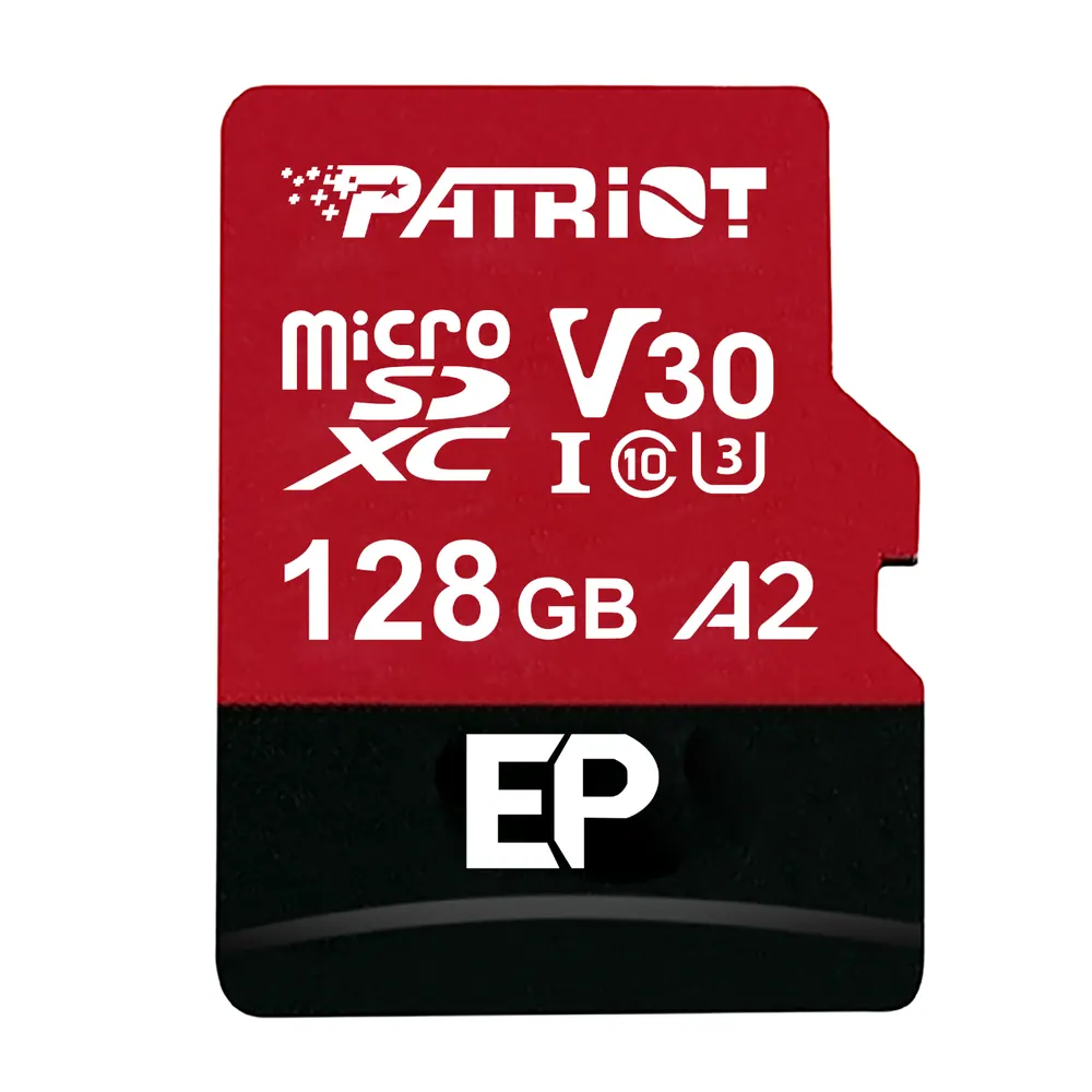Patriot EP Series 128GB MICRO SDXC V30 A2 (w/o Adaptor)