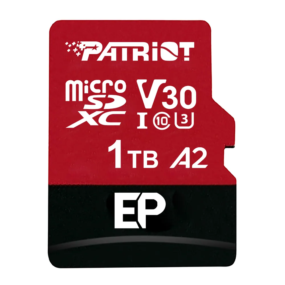 Patriot EP Series 1TB MICRO SDXC V30 A2 (w/o Adaptor)