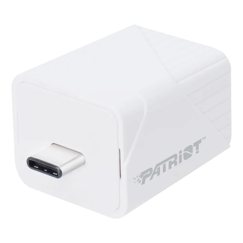 Patriot iLuxe Cube 1TB Type-C Smart Backup Solution – White