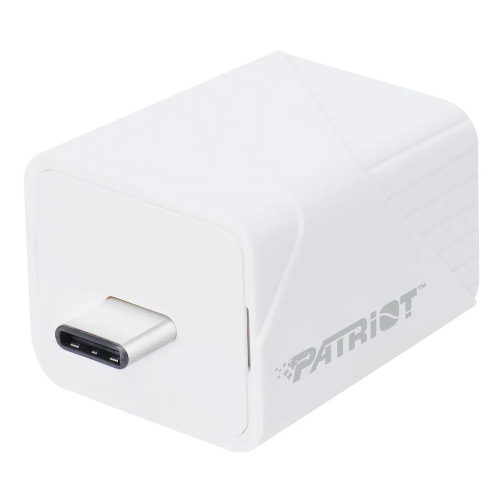 Patriot iLuxe Cube 512GB Type-C Smart Backup Solution – White