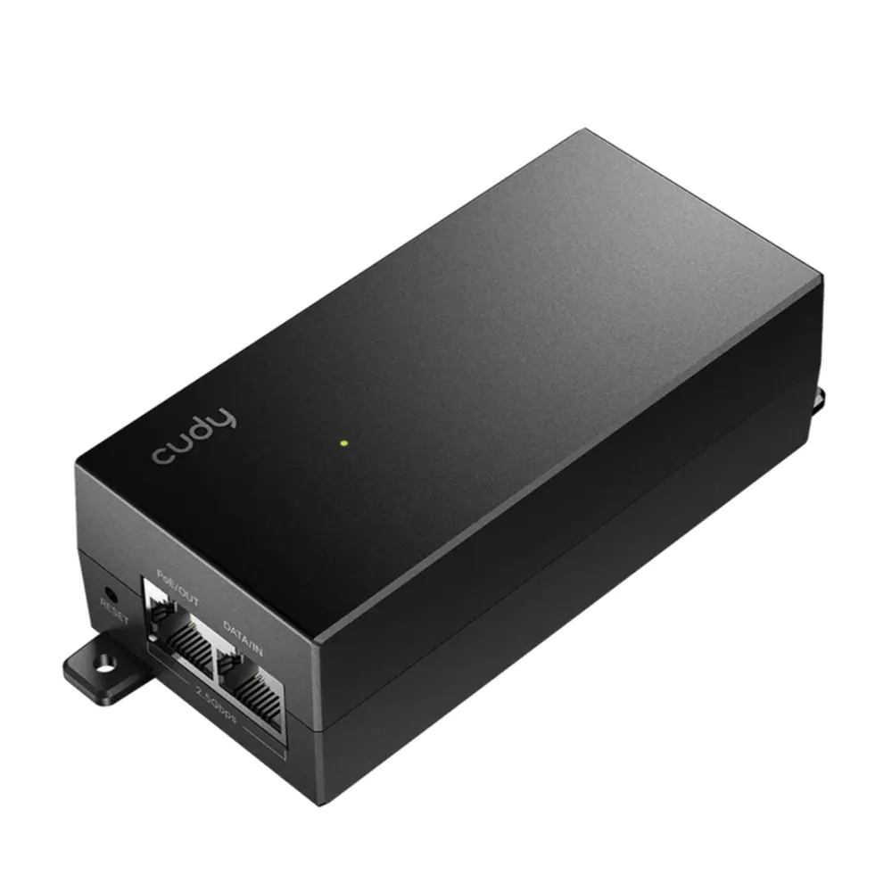 Cudy 30W 2.5Gbps Gigabit PoE+ Injector