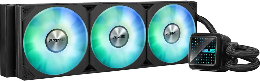 ASUS PRIME LC II 360MM ARGB AIO Liquid CPU Cooler White