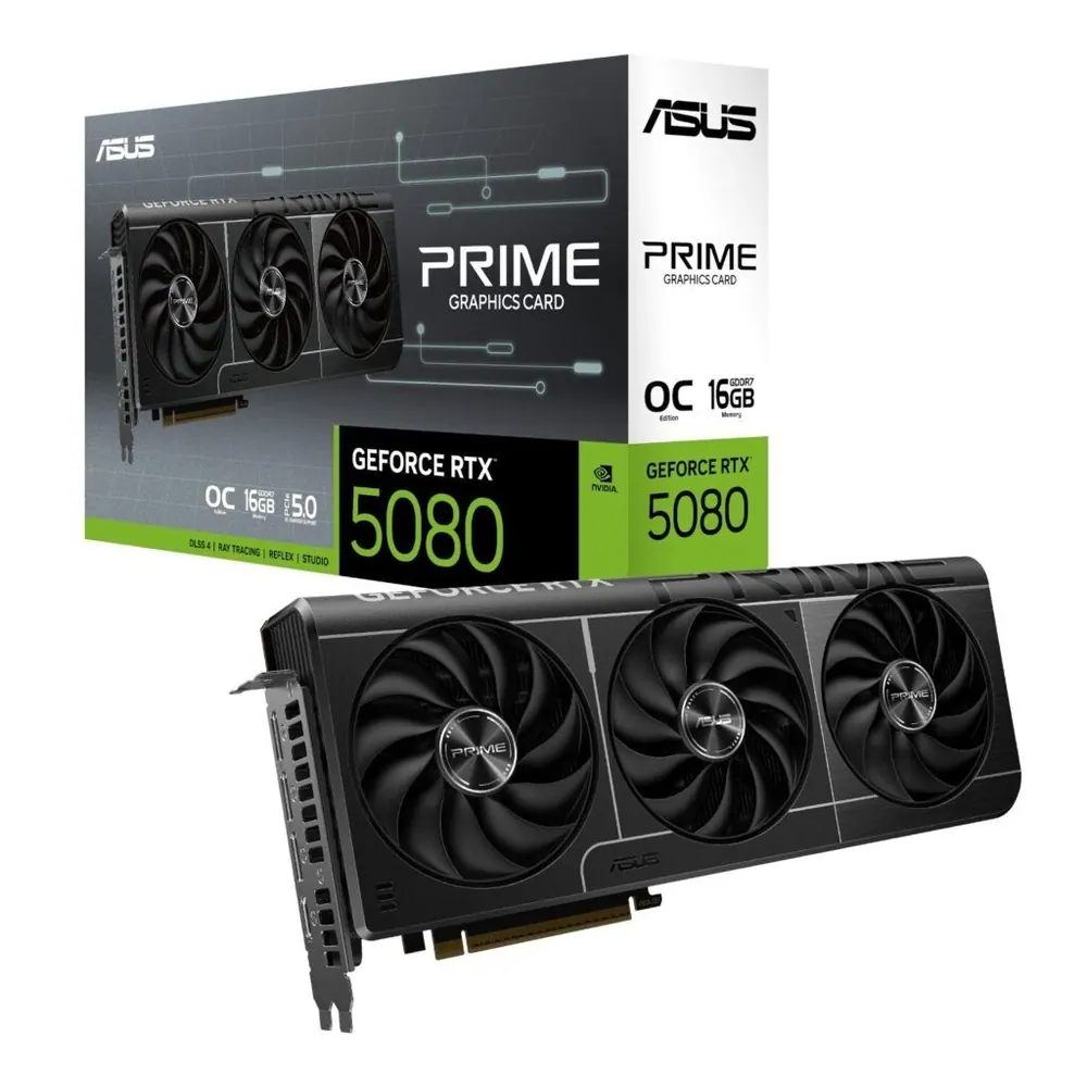 ASUS Nvidia GeForce RTX 5060Ti PRIME OC 16G Graphics Card