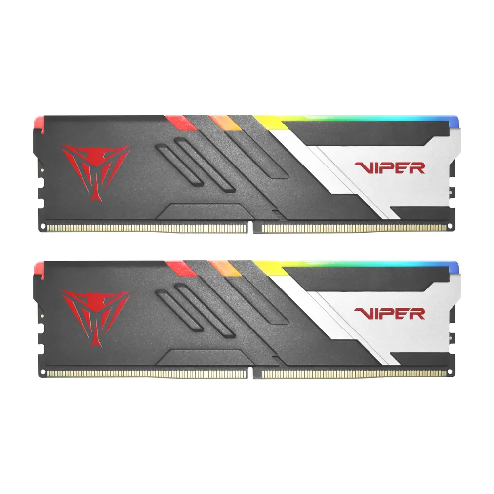 Patriot Viper Venom 64GB Kit (2x32GB) 6000MHz DDR5 Desktop Gaming Memory RGB