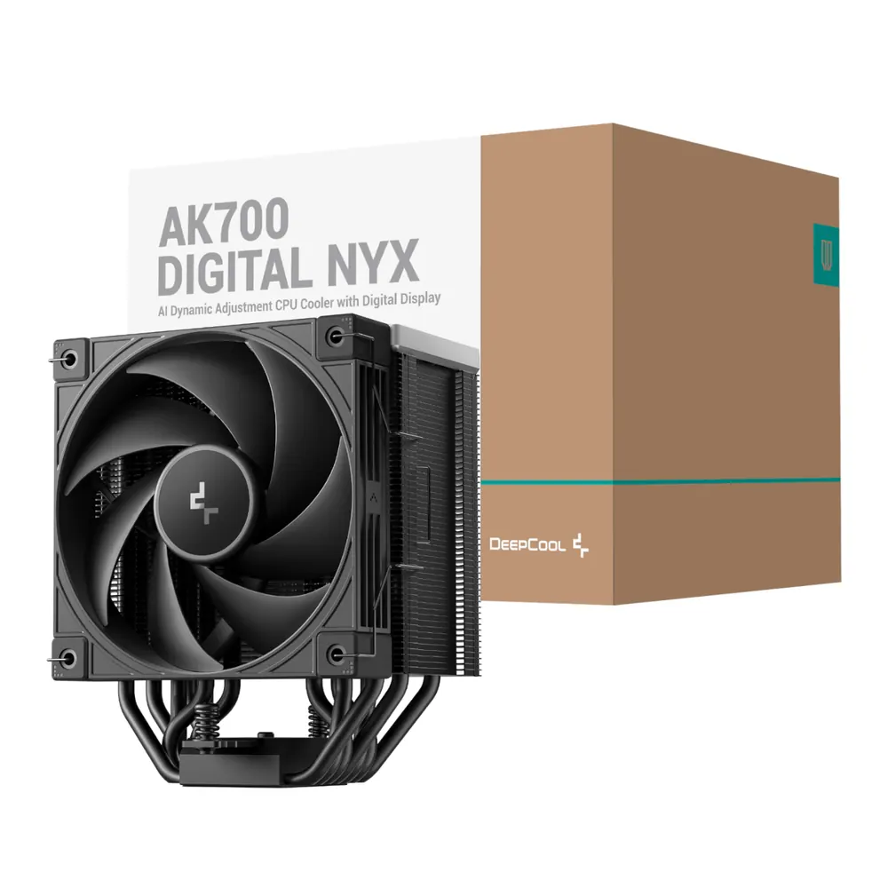 DeepCool AK700 DIGITAL NYX 120mm Air Cooler – Black