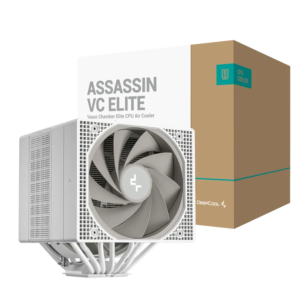 DeepCool ASSASSIN VC ELITE CPU Air Cooler – White