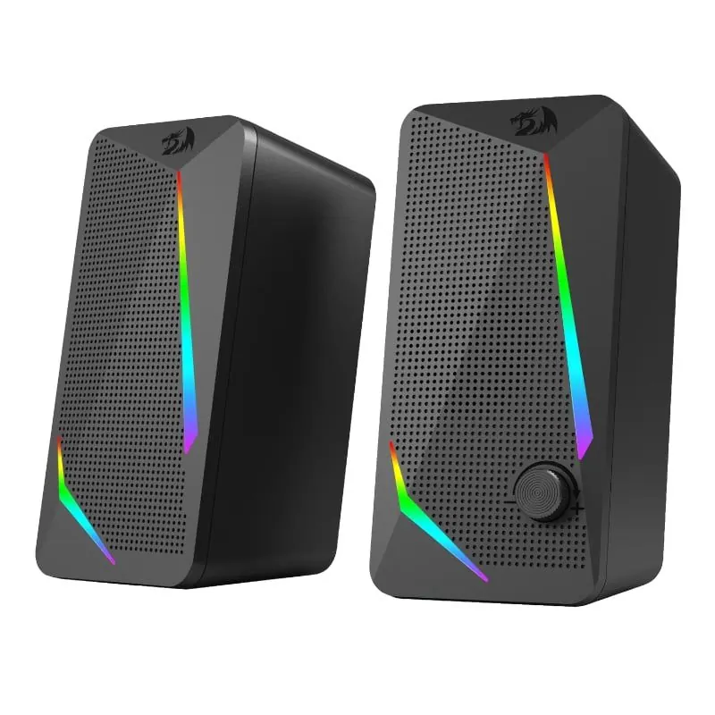 REDRAGON 2.0 CATNONN RGB Soundbard with Dual Speakers - Black