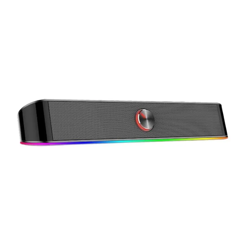 REDRAGON 2.0 CIPHER RGB PC Gaming Speakers - Black