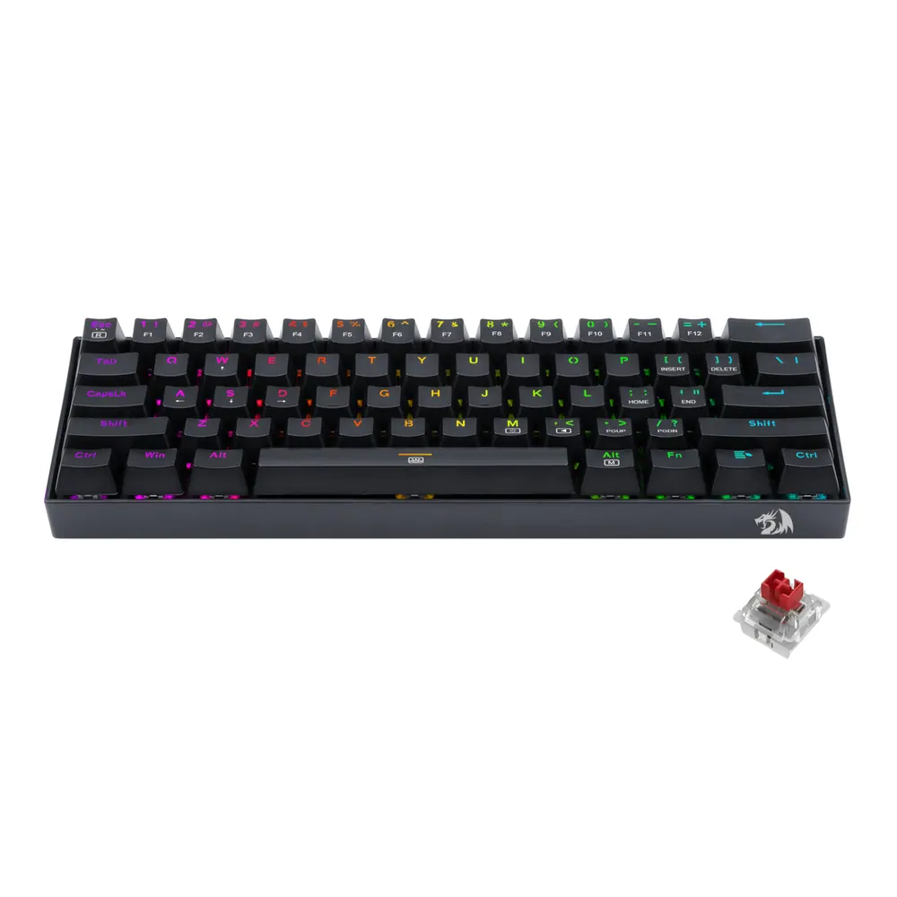 REDRAGON DRAGONBORN Wired Mechanical Keyboard RGB 67Key Design – Black