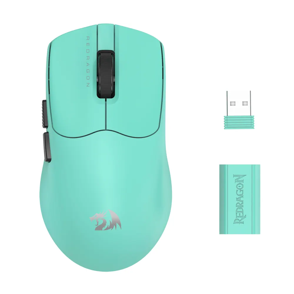 Redragon AXION 45000DPI 8K Polling Gaming Wireless Mouse – Turquoise