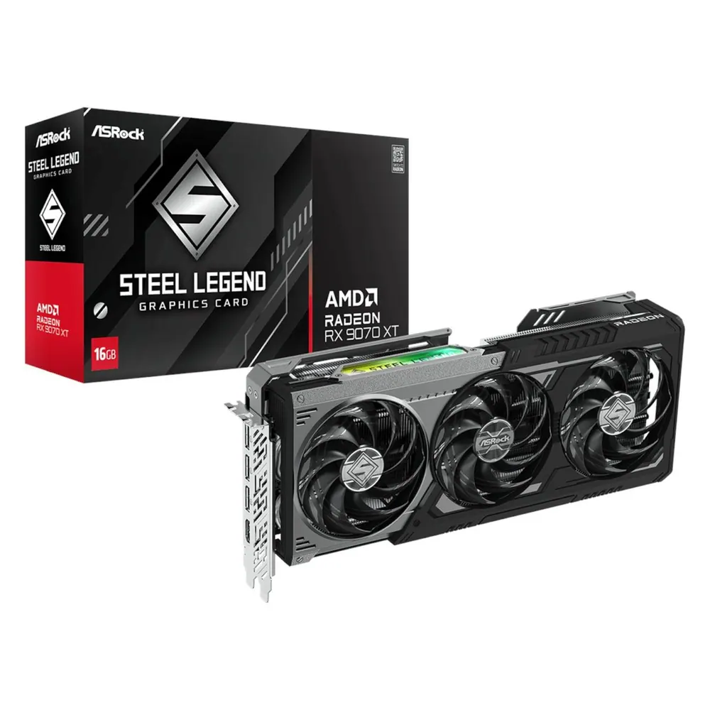 ASRock Radeon RX9070 GRE Challenger 12G Graphics Card
