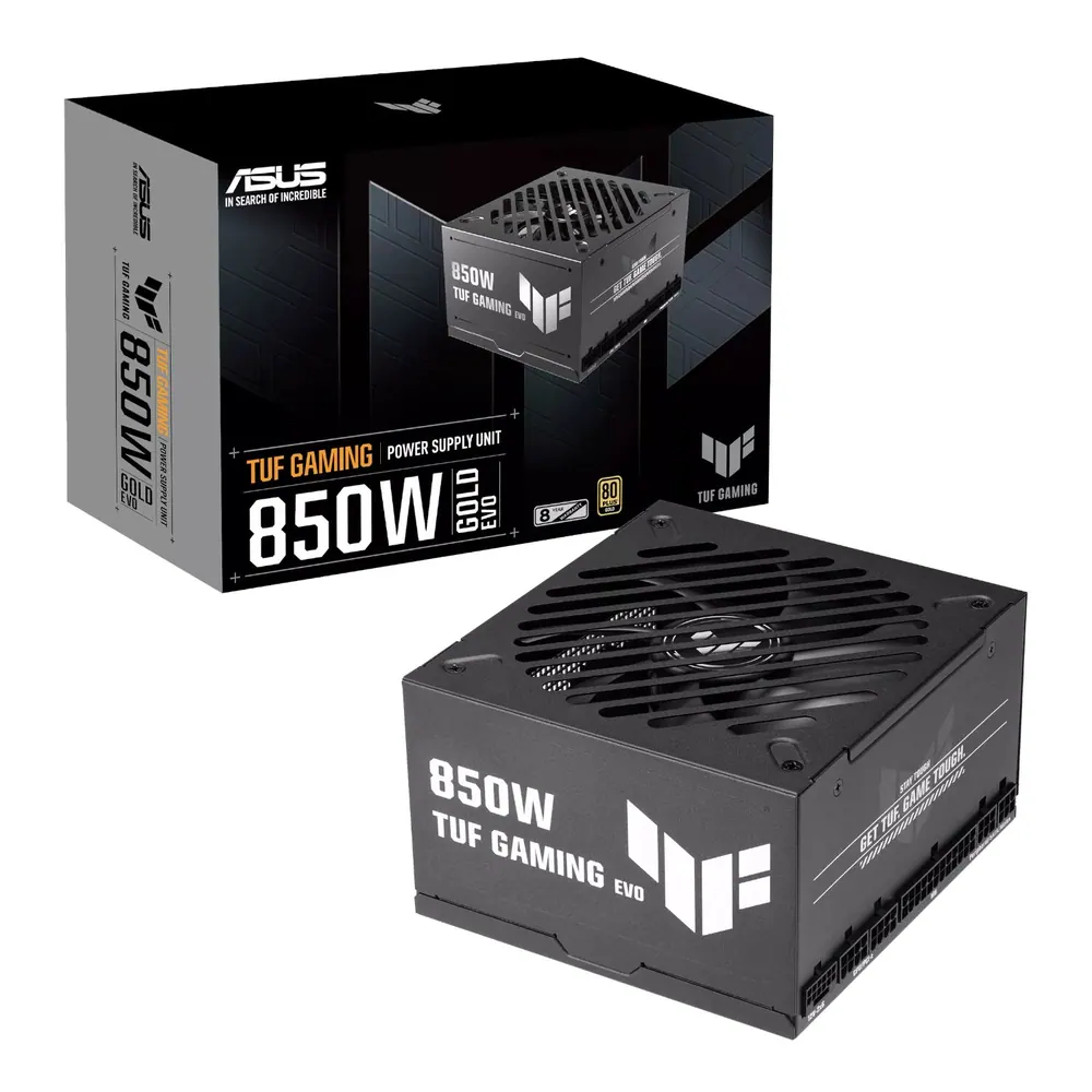 ASUS TUF Gaming EVO 850W 80 PLUS Gold Modular Power Supply