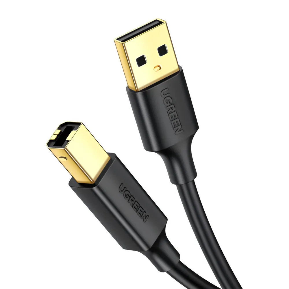 UGREEN US135 USB 2.0 to USB-B Printer Cable, 480Mbps – 3m