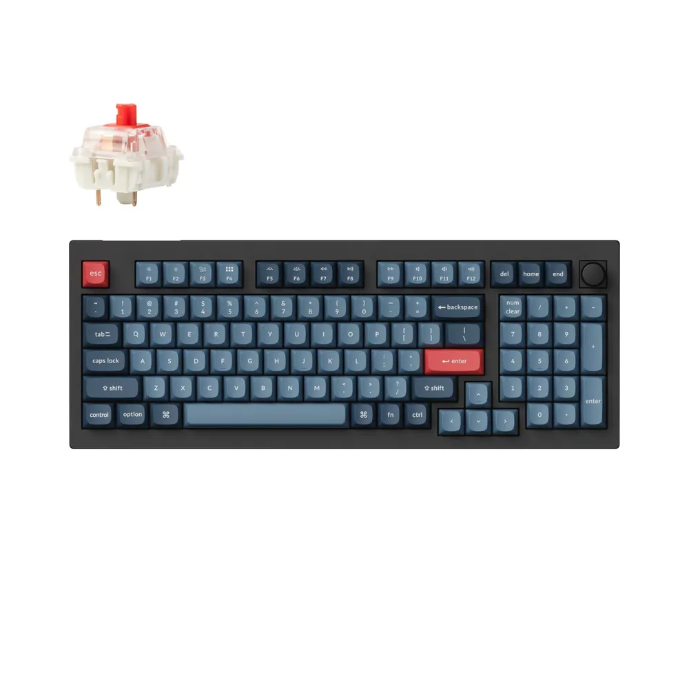 Keychron V5 Max Wireless Custom Keyboard – RED Switch