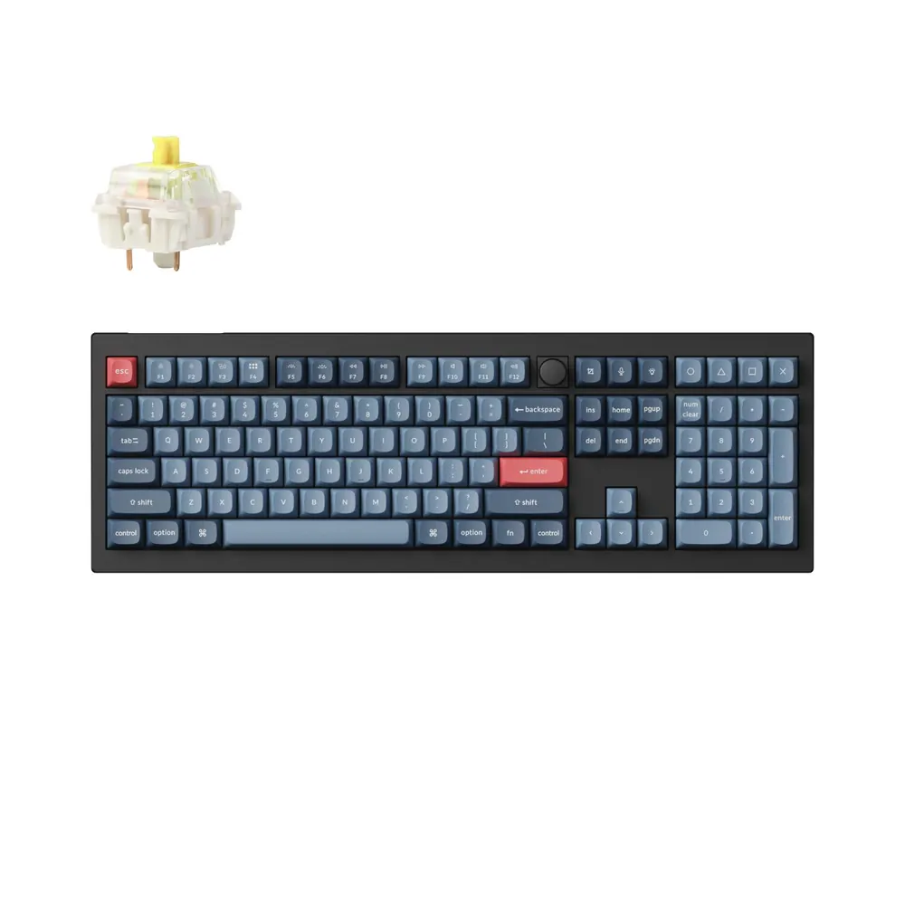 Keychron V6 Max Wireless Custom Keyboard – BANANA Switch
