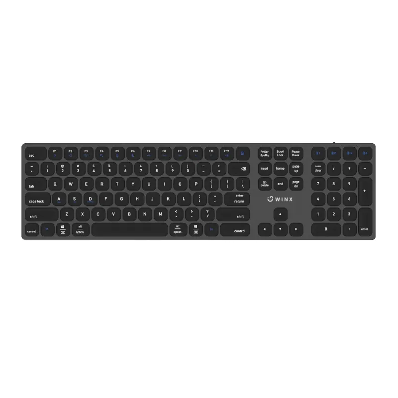 WINX ELITE Wireless and BT Keyboard